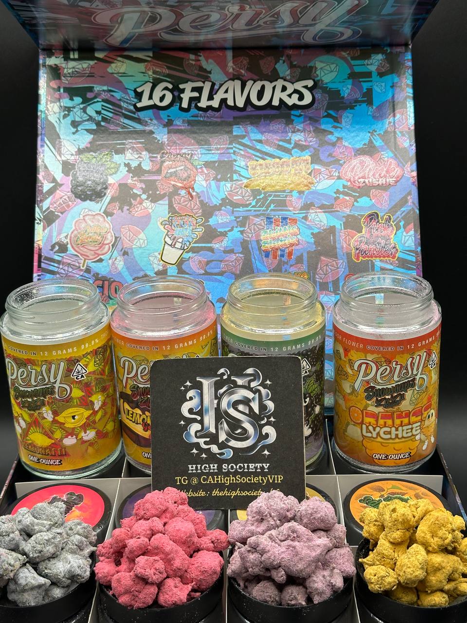 #PS16 - Persy Terp Snowcaps Rainbow Edition