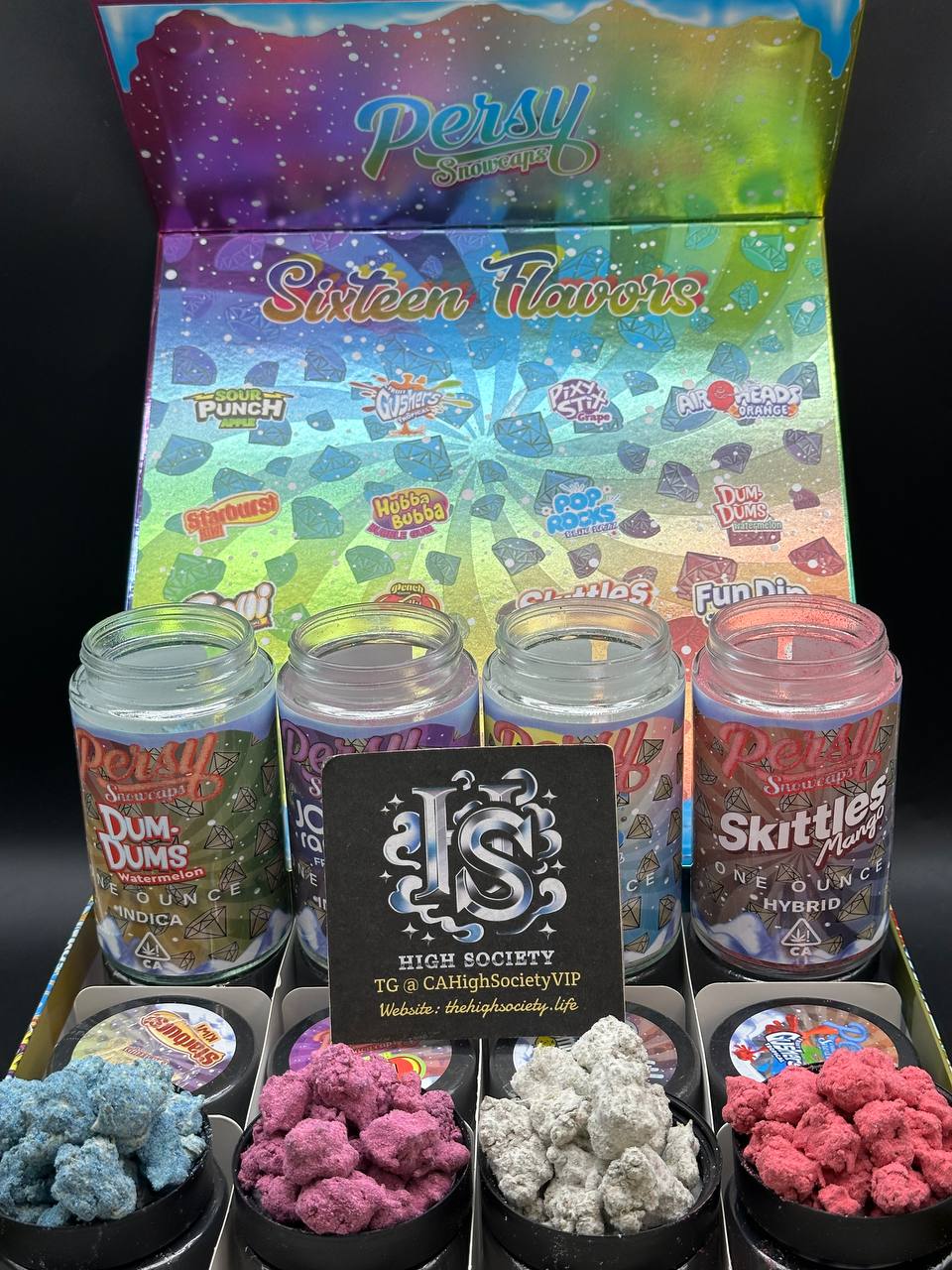 #PS15 - Persy Terp Snowcaps Rainbow Edition