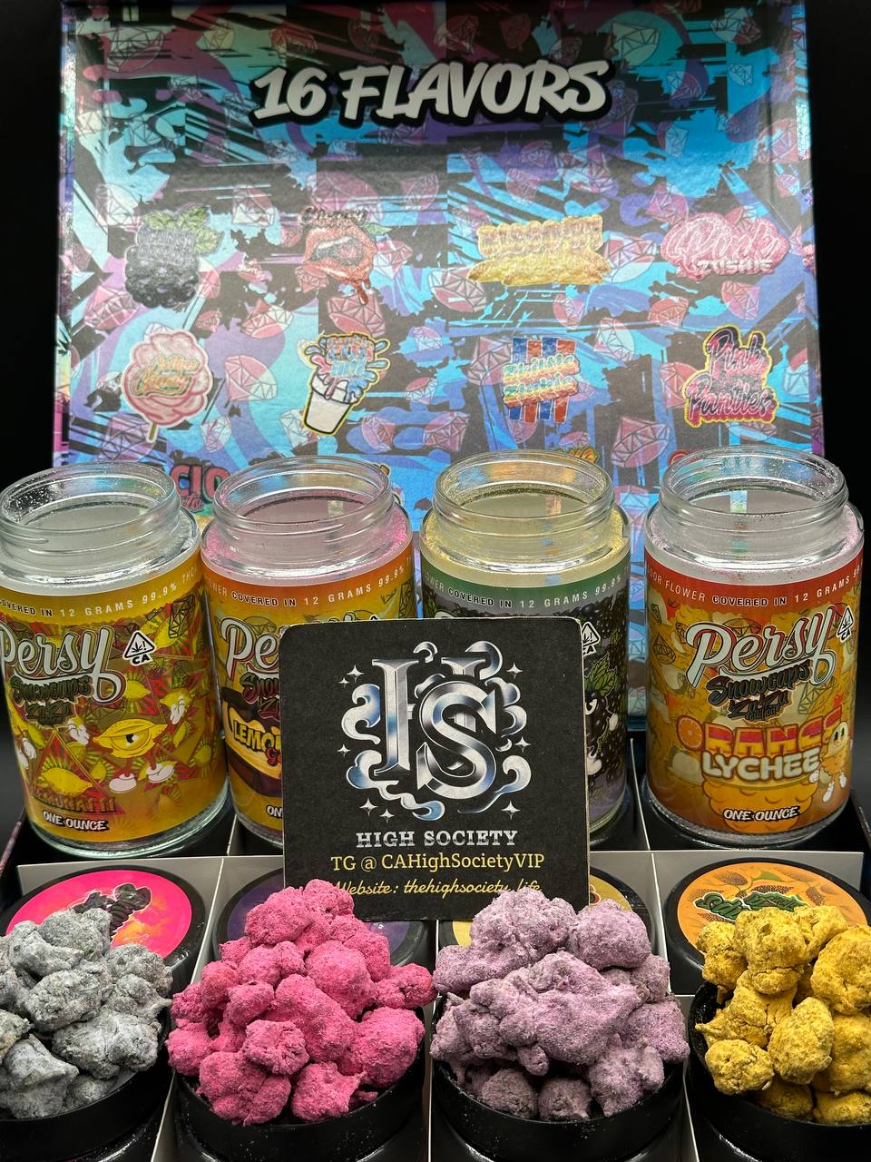 #PS16 - Persy Terp Snowcaps Rainbow Edition